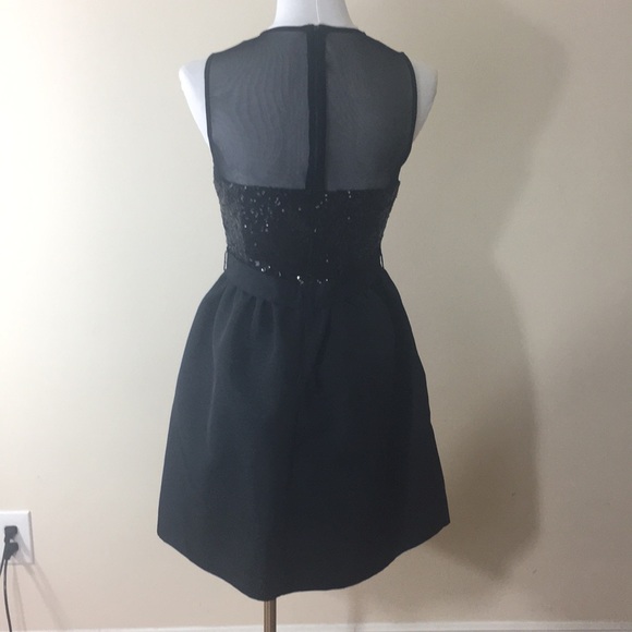 Taylor Mixed Media Fit & Flare Dress - Picture 7 of 8